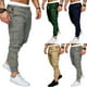 thumbnail image 3 of Pantalones de chándal para hombre Pantalones de chándal deportivos Pantalones largos casuales de corte ajustado XBTCLXEBCO Negro, Medianaediana, 3 of 6