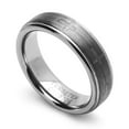 thumbnail image 2 of Men Women Tungsten Carbide Wedding Band Ring 7mm Comfort Fit Cross Engraved For Men & Women, 2 of 3
