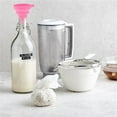 thumbnail image 3 of Less Than 5 Funnel 4Pc Home Kitchen Food Grade Silicone Candy Color Folding Funnel Telescopic Hang, 3 of 8