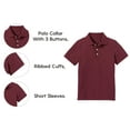 thumbnail image 3 of GBH Boys School Uniform Short Sleeve Pique Polo Shirt (Little Boys & Big Boys), 3 of 7