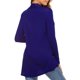 thumbnail image 5 of Minnieouse Abrigo de otoño de punto de manga larga de color sólido para mujer Prendas para la parte del cuerpo Azul L, 5 of 6