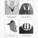thumbnail image 4 of Solar-Powered Mini Fan With USB Rechargeable Battery Strong Airflow Sun Hat For Men Summer Outdoor Hiking Fisherman Caps, 4 of 5