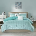 thumbnail image 2 of Raina Comforter Set Full/Queen/Aqua, 2 of 6