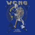 thumbnail image 2 of Junior's Marvel Doctor Strange in the Multiverse of Madness Distressed Wong  Graphic Tee Royal Blue Medium, 2 of 3