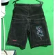 thumbnail image 3 of Pantalones cortos vaqueros holgados para hombre y mujer, ropa de calle con patrón de Hip Hop, Y2K, Harajuku, JNCO, Vintage, gótico, baloncesto, 3 of 3