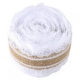 thumbnail image 3 of Fine Workmanship Lace Hessian, Burlap Hessian, For Wedding Home Use DIY Materials Decorate Your  Gift Tea Set Mat Cover Towel Table Runner, 3 of 8
