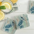 thumbnail image 5 of Thirstystone Arianna Pelican 4-Pack Tumbled Tile Coasters, 5 of 8