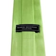 thumbnail image 2 of Solid Pear Green Traditional Men's Necktie, 2 of 5