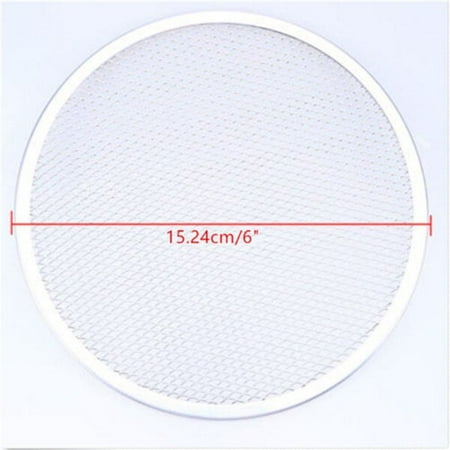 

Aluminum Flat Mesh Pizza Screen Round Baking Tray Net Kitchen 6 Inch-7 Inch Kitchen Tools Utensils Hot High Quality