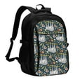 thumbnail image 1 of Balery Cute Sloth Mochila con carga USB para hombre y mujer - Mochila impermeable y antirrobo para portátil con puerto USB para viajes, trabajo, estudios y universidad, 1 of 7
