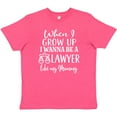 thumbnail image 3 of Inktastic Future Lawyer Like Mommy Youth T-Shirt, 3 of 5