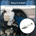 thumbnail image 7 of Unique Bargains Brake Master Cylinder with Reservoir No.KDY34340Z for Mazda CX-5 2013-2021 Hydraulic Master Cylinder Silver Tone Aluminum Alloy 1 Pcs, 7 of 7