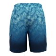 thumbnail image 2 of Traje de Baño Op Talla CH con Degradado y Palmeras Azul Rey, 2 of 4