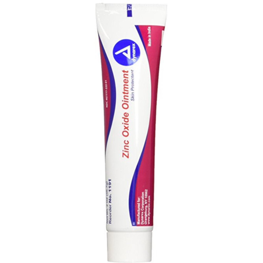 Dynarex Zinc Oxide Ointment Tube, 2 oz (Pack of 2)