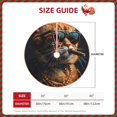 thumbnail image 2 of Disketp Dapper Cat in Sunglasses Christmas Tree Skirt, Christmas Tree Decorations, Christmas Decor, Tree Mat Decoration(30-48IN)-30", 2 of 6