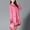 Hot Pink, variant on Women's Lightweight Raincoat Windbreaker Mid Long Hiking Hoodie Jacket (Hot Pink XXL)