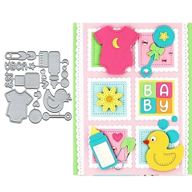 Plantilla de troqueles de corte de metal para decoración de tarjetas de álbumes de recortes