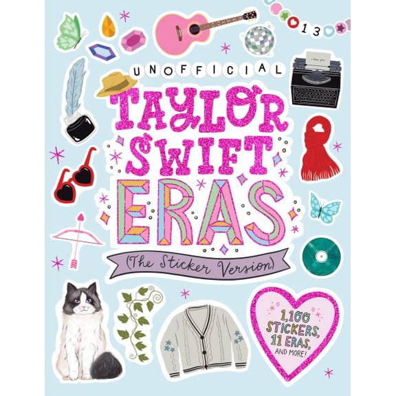 Pre-Owned Taylor Swift Eras (the Sticker Version): 1,100 Stickers, 11 Eras, and More! (Paperback)