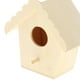 thumbnail image 4 of Comedero colgante de madera en forma de X para exteriores, ideal para balcón, jardín y parque. Style4, 4 of 6