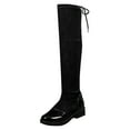 thumbnail image 6 of Mepaouo Women's Over The Knee Boots Low Chunky Heel Thigh High Long Boot Stretch Sexy Fall Winter Shoes, 6 of 7