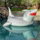 thumbnail image 4 of Float para piscina GoFloats, hinchable con forma de tiburón «Great White Bite», 4 of 8