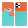 thumbnail image 2 of Compatible avec iPhone 11 Pro Max Étui Portefeuille Motif Animaux Mignons avec Fentes pour Cartes Couverture Rabattable, 2 of 5