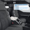 thumbnail image 4 of Weiweiguan 2 Pcs Car Center Console Cushions Protective Auto Armrest Cover Console Box Pads, 4 of 7