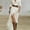 White, variant on ZOELNIC Women's Elegant Ruched Maxi Shirt Dress with Belt, Asymmetrical Hem & Long Sleeve, S