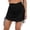 Black, variant on GDREDA Swim Bottoms For Women Swim Skirts For Women Tankini Bottoms Drawstring High Waisted Shorts Ruched Swimsuits White,L