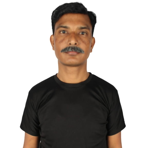 HPO Adult Men's Human Hair Mustache Cosplay Facial Hair Synthetic Fibers