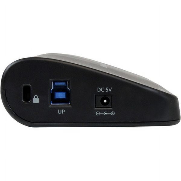 StarTech.com USB 3.0 Docking Station with HDMI and DVI/VGA - Dual Monitor - Universal Laptop Dock - Mac and Windows Compatible (USB3SDOCKHDV), Black