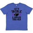 thumbnail image 3 of Inktastic Lets Tackle Lupus Together Youth T-Shirt, 3 of 5