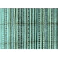 thumbnail image 1 of Ahgly Company Indoor Rectangle Abstract Light Blue Modern Area Rugs, 5' x 8', 1 of 4