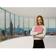 thumbnail image 3 of Better Office Products Pink Plastic 2 Pocket Folders with Prongs, Heavyweight, Letter Size Poly Folders, 24 Pack, with 3 Metal Prongs Fastener Clips, Pink, 3 of 3