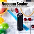 thumbnail image 3 of Machine de Scellage sous Vide, Scelleuse Automatique Portable pour Stockage Alimentaire Cuisson [Noir] Appareils de Scellage sous Vide, 3 of 4