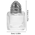 10Pcs Mini Salt Shakers Multifunctional Condiment Bottles Portable