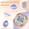 thumbnail image 3 of SKMEI Women Watch Digital Chronograph Watch Multifunctional Waterproof Sports Watch for Women with Alarm Stopwatch Back Light, 3 of 9