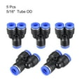 thumbnail image 3 of 5 piezas de conectores Push To Connect para tubos de 8 mm o 5/16" od Azul, 3 of 3