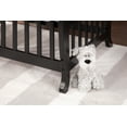 DaVinci Emily 2in1 Mini Crib and Twin Bed, Ebony Black