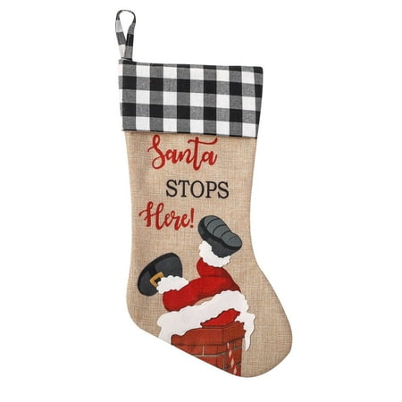 

BESTHUA Christmas Socks High-Quality Material Storage Space Decorations