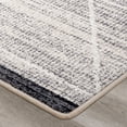 thumbnail image 4 of Milliken Residency Area Rug CROSS TIE Cross Tie Gray Modern, 2' x 8', 4 of 4