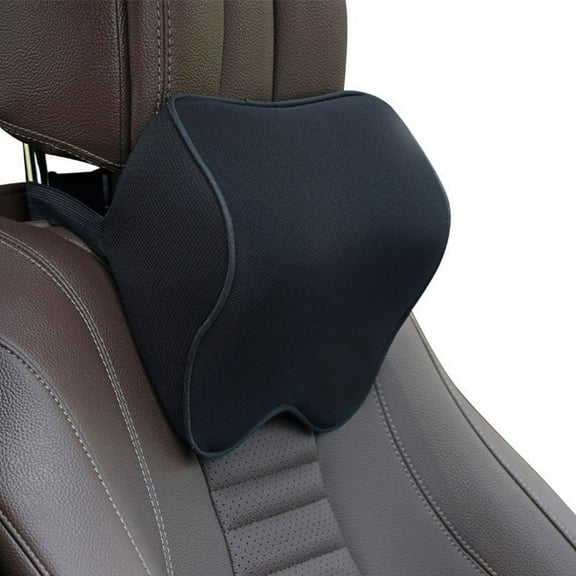 Car Neck Headrest Pillow Auto Seat Head Support Protector Automobiles Seat Rest Memory Cotton Under