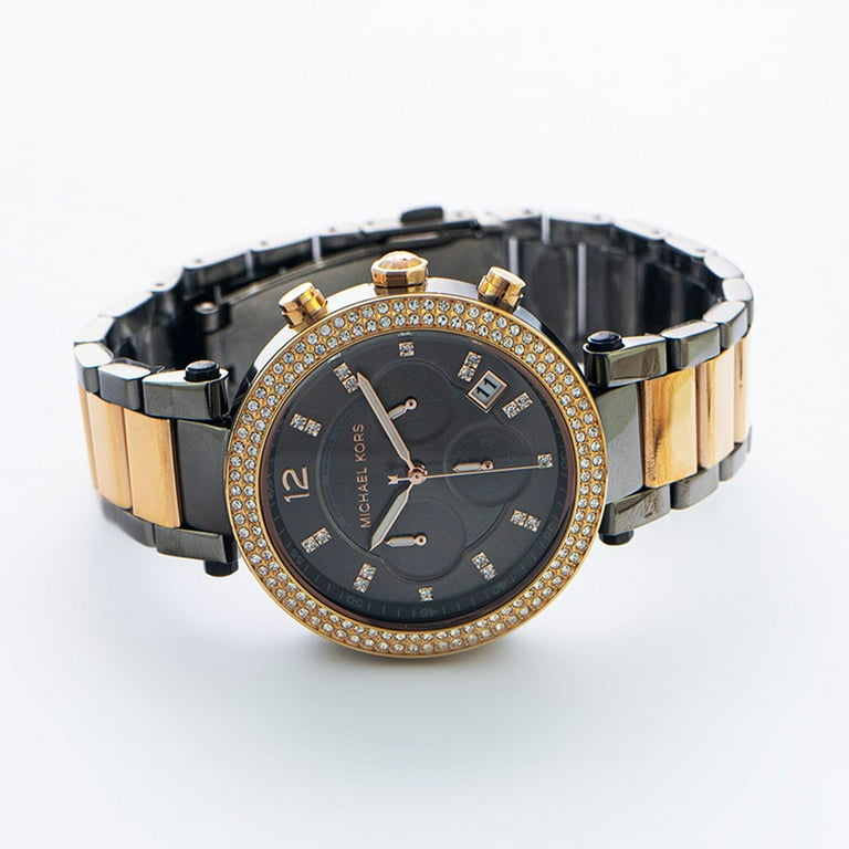 Michael Kors Gold and Gray Watch Michael Kors Women main image 2