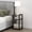Columbia Walnut/Black, variant on Just 3-Tier Turn-N-Tube Open Storage Nightstand, 1-Pack, Plastic Poles, Americano/Black