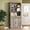 2-Gray, variant on FANRAL 75" Open Bookshelf, 24" Wide 6 Tier Storage Organizer with Adjustable Shelving, Freestanding Anti-Tipping Display Shelf for Home Office Study,Black Bookcase