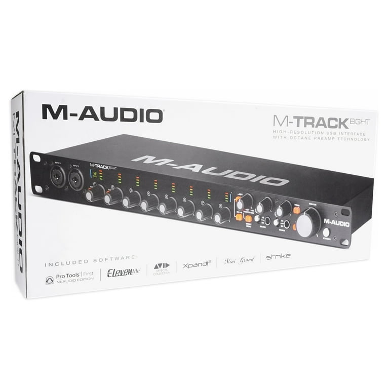 M-Audio M-Track Eight interface audio USB