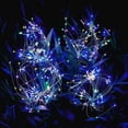 thumbnail image 2 of Solar Lights Outdoor, EpicGadget 105 LED Solar Lights String Lights for Garden Decoration Waterproof Fireworks Modeling Lighting Fiber Optic DIY Light Outdoor Christmas Lamp - Multi-Color (2 Pieces), 2 of 6