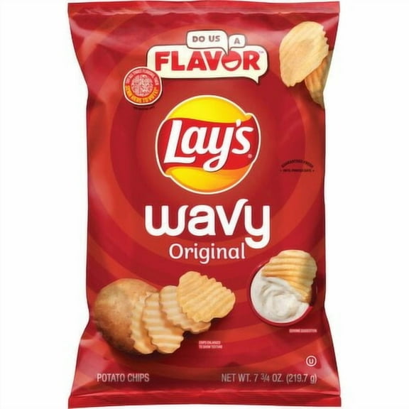 Lay's Potato Chips Wavy Original