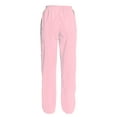 thumbnail image 2 of Women's Elastic Waist Cargo Scrub Pants, 2 of 3