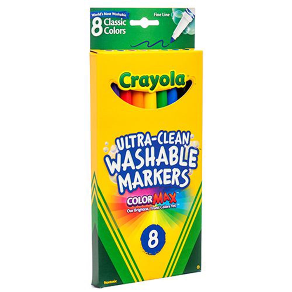 Crayola Washable Markers 8 Count Colors by Crayola Walmart Canada